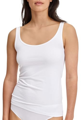 Calida Essential Cotton Tank-Top Damen, pflegeleicht und langlebig