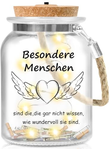 Brmeday Thank You Gifts for Women, LED Bottle Light with Saying Thank You Gifts, Birthday Gift for Mum, Grandma, Girlfriend, Colleague, Teacher