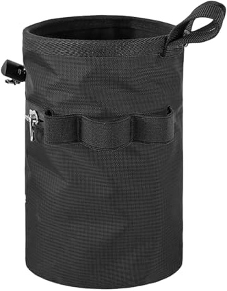 Kustimantu Klettertasche | Wasserdichte Tasche mit verstellbarem Seil mit Reißverschlusstasche – Sportausrüstung für Kraftblock, Fitnessstudio, Disc Golf Billard Bar