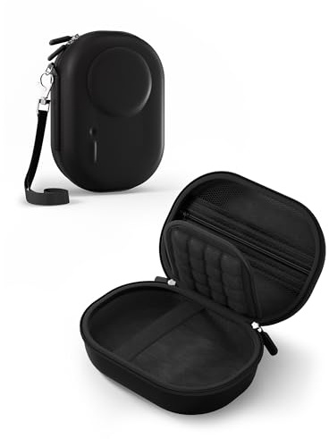 ProCase Camera Case for Kodak PIXPRO FZ55/FZ45/C1 Zoom,for CAMKORY/Lecran/VAHOIALD/Canon IXUS 285 HS, Compact Digital Camera Carrying Case, Shockproof Travel Storage Bag with Mesh Pocket - Black