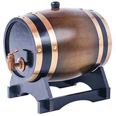 Haushalt Eichenfass Weinfass Holz Weinfass Weinfass Weißweinfass Bierfass Weinfass Weinfass Weinfass Weinfass Eichenfass Weinfass 3L/5L Stark und langlebig Wunderschönes Aussehen Fhsjk3-003