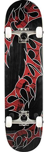 TITUS Skateboard Complete Triple Classic Logo, Black-Stained, 8.25, Komplett Board, Holzboard aus 7 Schichten Ahornholz, Skateboard für Jugendliche, Erwachsene, Anfänger, Profis, Männer und Frauen