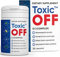 Toxic Off Detox Kräuterergänzung, 20 diätetische Kapseln – Whole Body Flush – Natürlich, gentechnikfrei, rein vegan Darmgesundheit Reset Support Vitamine mit Kurkuma, Sellerie, Gotu Kola 1 Pack