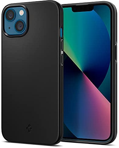 Spigen Thin Fit Case Compatible with iPhone 13 - Black