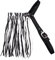 Fliegenfransen Fliegenmaske -ohne Halfter anzuwenden- farbig ARBO-INOX® (Full WARMBLUT, Zebra)