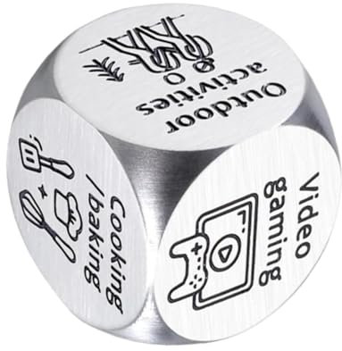 Decision Dice - Creative Office Toy Unique Choice Dice | Funny Dice Stress Relief for Work, Dice Game for Daily Decisions, Office Gadget Gift, Decision Aid Dice, J