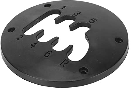 Tomantery TH8A Gear Mid Plate Upgrade Kit Riktig Känsla för Racingentusiaster Svart ABS-material för TH8A