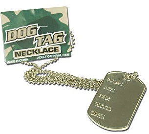Bristol Novelty BA028 Hundemarke Halskette