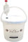 VinClasse 5 Litre Clear Wine Making Bucket with Airlock & LCD Temp Strip