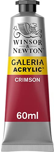 SG Education GAL 2120203 Full Range of Galeria Acrylic, 60 mL Tube, 60ml Crimson