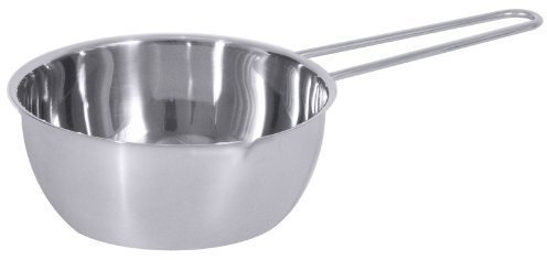 Butterpfännchen, CNS Ø 12,0 cm - Höhe 5,0 cm - Stiellänge 11,0 cm - Volumen 0,4 Liter