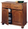 ACTUAL DIFFUSION Bretagne Buffet Bahut Chêne 2 Portes 2 Tiroirs, Bois, 41x82x77 cm