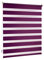 Victoria M. Doppelrollo Klemmfix ohne Bohren, 75 x 230 cm (BxH) Aubergine/Lila, Rollo Fensterrollo lichtdurchlässig & verdunkelnd，Duo-Rollo Klemmmontage Zebrarollo für Fenster & Türen