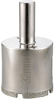 Sourcingmap 32mm Diamond Coated Glass Hole Saw Drill Bits for Ceramic Tile Marble Rock Porcelain Bottles Pots Brick