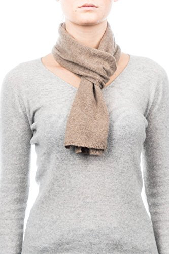 Dalle Piane Cashmere - Mini Schal aus 100% Kaschmir - Made in Italy - für Frau, Farbe: Nerz, Einheitsgröße
