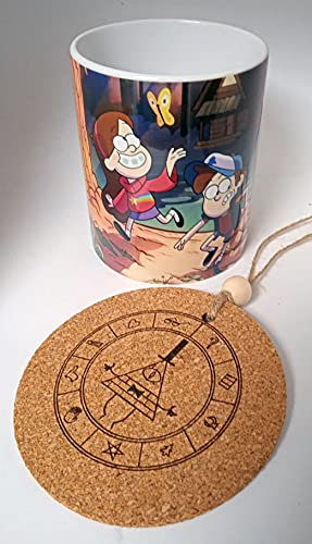 HobbyElx Taza y Adorno Gravity Falls
