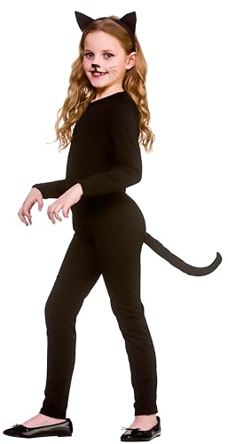 Wicked Costumes Kids Black Cat Book Week Halloween Fancy Dress Costume