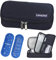 YOUSHARES Estuche de Viaje de Insulina - Bolsa de Viaje con Enfriador de Medicamentos Aislado para Almacenamiento de Pluma de Insulina y Viales para Diabéticos con 2 Bolsas de Gel (Negro)
