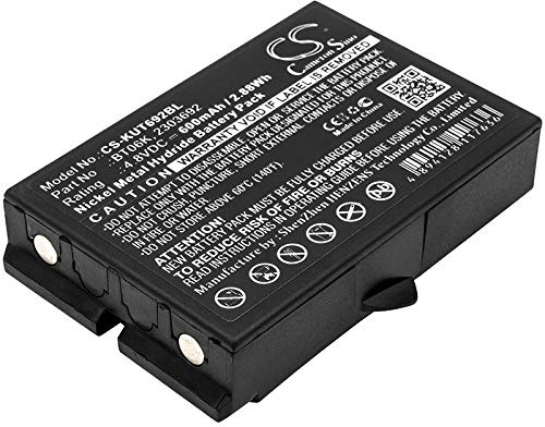 TCTK Akku 600mAh Kompatibel mit [Ikusi] 2303692, ATEX transmitters, Rad-TF transmitters, Rad-TS, T70 1 ATEX, T70 2 handhelds, T70-1, T70-2, T71, T72 TM70, TM70 Range, T FBA