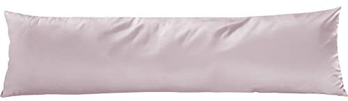 Pure Label Mako Satin Seitenschläferkissen 40x145 cm aus Baumwolle in rosa - Traumhaft weicher Kissenbezug für Seitenschläfer passend zu unserer Bettwäsche Sets