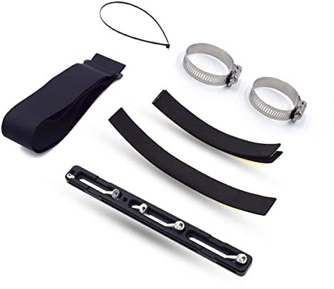 DRIFT MANIAC Ebike Conversion Kit for Battery Mounting Bracket, Aluminum Black