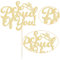 Gyufise 1 x goldener Glitzer So Proud of You Kuchendekoration 2022 Abschlussfeier Kuchendekorationen Congrats Grade Senior Graduation Cake Pick für Klasse 2022 Abschlussfeier Thema Party Supplies
