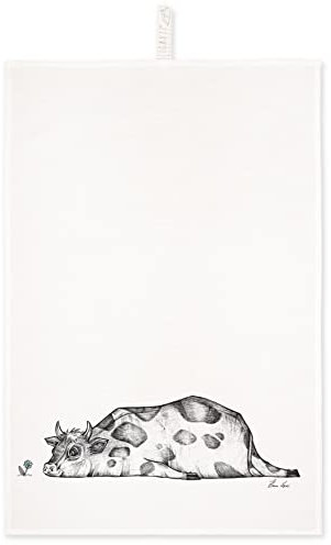 Ligarti® Geschirrtuch Halbleinen (Made in EU) I Design Küchenhandtuch 50x70 cm I ÖKO-TEX I Abtrockentücher