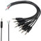 VISSQH 10-Pack Clavija Jack 3.5mm,Cable de Audio Conector 3.5mm,Conector TRRS Macho 4Polos Conectores 3.5mm para soldar Mini Jack Estereo para Reparar y reemplazar Auriculares estéreo DIY