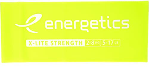 energetics Unisex – Erwachsene Gymnastik-Band 1.0 Gymnastikband, Yellow, 175 cm