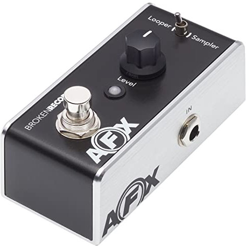 FISHMAN Guitar Preamp Pedal - AFX Broken Record Mini Looper/Sampler Pedal