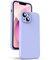 Supdeal Funda Silicona Líquida Case Compatible con iPhone 13, [Protección de Cámara] [Carcasa Forrada de Microfibra] [Capas Protectoras de 4 Tapas], Suave al Tacto y Antigolpes, 6,1, Púrpura