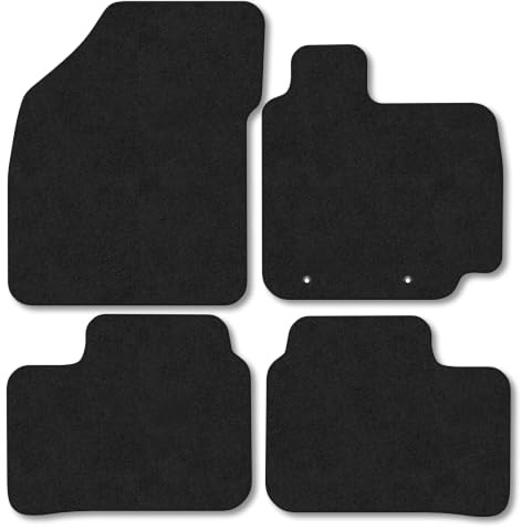 Suzuki Ignis (2016-2021) Carpet Car Mats | Black Edge Trim Tailored Fit Floor Mats Full Coverage Protection Accessories Easy Clean Anti Slip Made in the UK