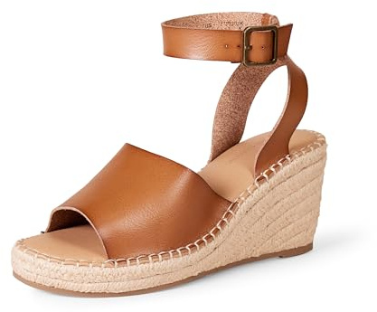 Amazon Essentials Women's Comfortable Wedge Espadrille Sandal