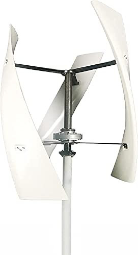 Real Watt 3 Blades Free Energy Vertical Wind Turbine Generator for Home Use - 1Kw, 1.5Kw, 2Kw Options - 24V, 48V, 96V, 120V, 220V - Low Rpm Windmill