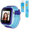 4G Kinder Smartwatch IP67 wasserdichte Kinderuhr mit GPS Position,Kamera,SOS,Anruf,Schrittzähler,Touchscreen,Video-Chat Smart Watch für Jungen und Mädchen (Blau T3)