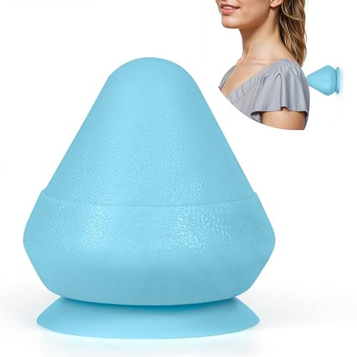 Belle Vous Blaues Triggerpunkte Selbstmassagegerät - Handheld-Gewebemassager für Schulter, Nacken, Rücken, Ganzkörper - Triggerpunkt Drücker - Nacken Trigger - Triggerpunkt Massage