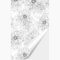 EHAOKK Papier peint autocollant Fleurs noires et blanches Papier peint photo autocollant pour chambre à coucher et salon Esquisse Papier peint Film adhésif pour meubles de cuisine (40 cm x 300 cm)
