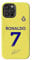 EZB Cristiano Ronaldo Themed iPhone Phone Case | Yellow and Blue Flexible Shock Absorbant Cool Phone Cover | Ronaldo Al Nassr Case (iPhone 14)