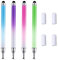 Pack de 4 Stylets Tablette,Stylet 2 en 1 pour Écrans Tactiles, Stylet Tablette Universel pour Écran Tactile, pour iPhone/iPad/Samsung/Lenovo/Huawei/Xiaomi/Microsoft/Blackview