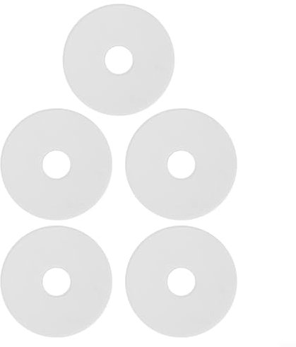 EXTRWORY 5Pcs Diaphragm Washer Seal For Dual Flush Valve Toilet Bathroom Accessories D1D D2D AH0007100R Flush Valve Seal