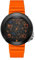 Nubeo Ventana Herren-Automatikuhr Atari Asteroids 45th Limited Edition mit Silikonarmband NB-6111, Plasma-Kürbis, Armband