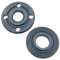 Hbbgdiy Angolare da Dado della smerigliatrice 2pcs da 1, 5 Pollici di Sostituzione Rotonda di Ferro per Strumento di smerigliatore, Dado Flangia di bloccaggio Nero Universale per Accessori angolari