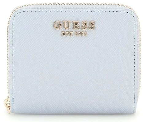 GUESS Laurel II SLG Small Zip Around Wallet S Misty Blue