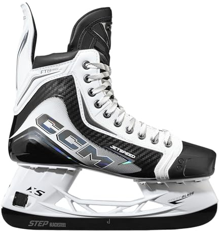 CCM Schlittschuhe JETSPEED FT8 PRO White Senior