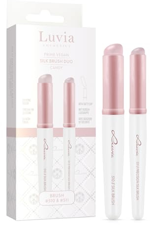 Silk Brush Duo - Parent (Rose/White)