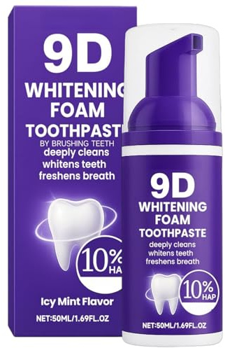 Purple Whitening Toothpaste&Tooth Mousse,Travel Size Foam Toothpaste with Niacinamide,Colour Corrector Teeth&Purple Serum,Brightens Whitens Teeth,Fresh Breath,Long-Lasting Care for Sensitive Teeth