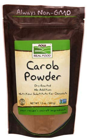 Now Foods Carob Powder Roasted - 12 oz. (Multi-Pack)