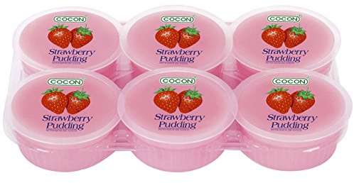 Cocon Nata de Coco Dessert mit Kokosnussgel - Erdbeergeschmack - 480 g