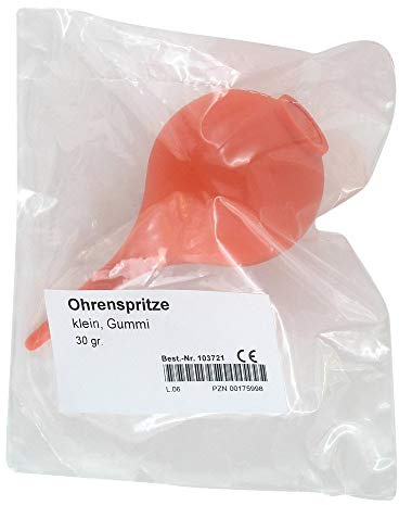 OHRENSPRITZE 30 g Gummi klein 1 St