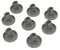 Roulettes panier inferieur par 8 pour Lave-vaisselle